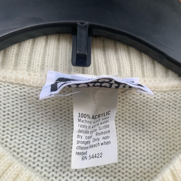 Vintage Keneth Too! Made in USA button up sweater size M. - Picture 5 of 8